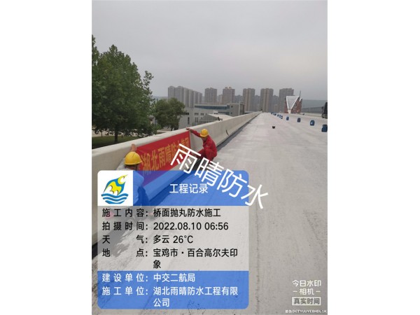 宝鸡市钛谷渭河大桥防水工程项目