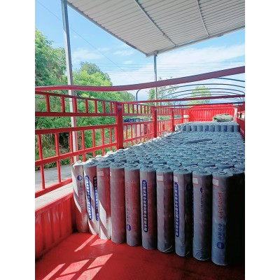 纤维增强型高分子自粘防水卷材