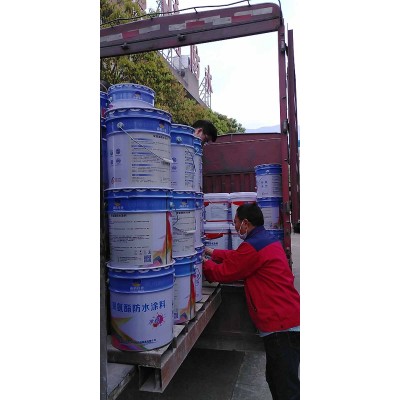 无溶剂弹性聚氨酯涂料 储运与施工