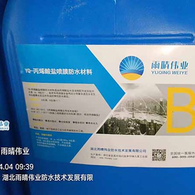 双组分丙烯酸盐喷膜涂料图1
