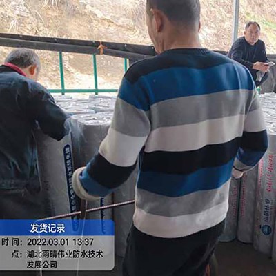 高强度自粘聚合物改性沥青防水卷材图1